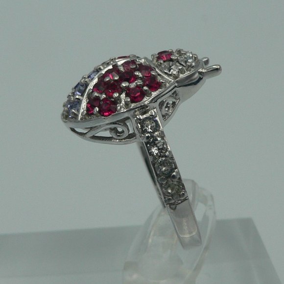 Sz 7 KARIS Collection Ladybug Ring NWOT - Picture 3 of 6